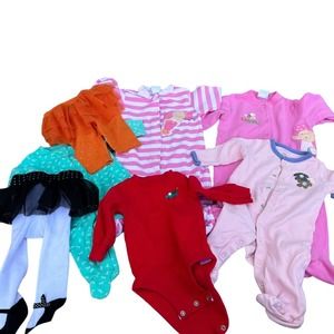Carters Baby Clothes Bundle 3 Months Onsie Outfits Soft Stretchy